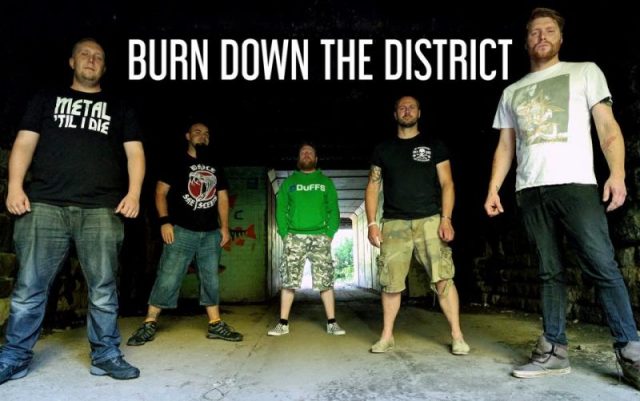 Burn Down the District band pic