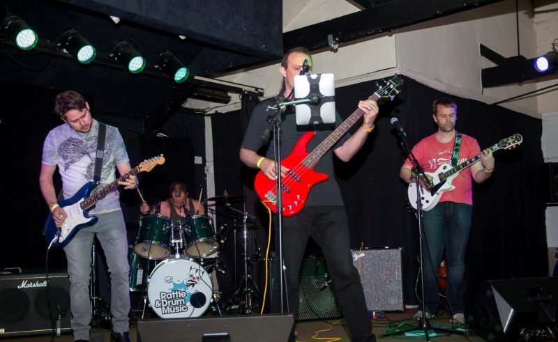 Newfound Strangers performing