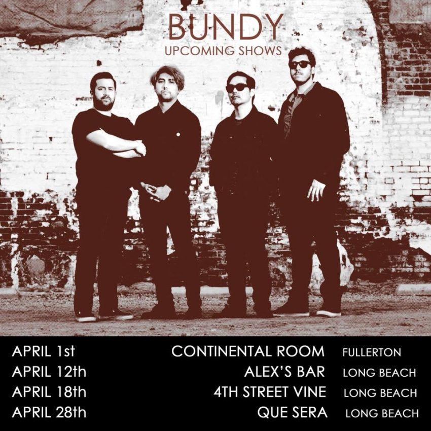 Bundy upcoming shows