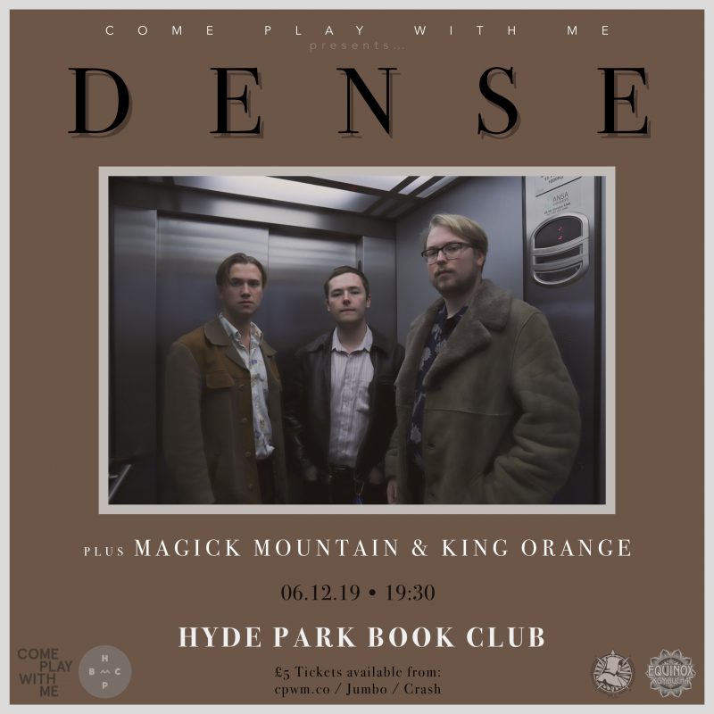 DENSE show poster